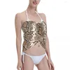 Women's Swimwear Snake Skin Pattern Retor Pareo Scarf Cover Ups Women Polyester Skirt Lace-up Bikinis Cover-Ups Skirts