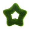 Planters Pots Creative Simulation Potted Plants Flocking Love Five-pointed Star Grass Ball Home Decorations Ornaments Gift R230614