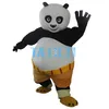 Szybki statek Kung Fu Panda Mascot Costume impreza urocza impreza fantazyjna sukienka dla dorosłych dzieci Rozmiar 265i