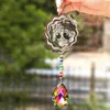 Other Home Decor Chakra Crystal Wind Chimes Sun Prism Metal Tree of Life Hanging Pendant Light Home Wedding Garden Decor R230630