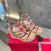 Vrouwen zwarte gehaakte sleehak sandalen geweven platformslippers dikke touwzool espadrille dame platforms hak