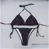 Womenki dla kobiet Womens Sprzedawanie bikini dla kobiet moda w magazynie Bandaż kostiumu kąpielowego y kostniki kąpielowe podkładka holowanie 10 stylów upuszcza dostawa dhi4r