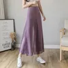 Vrouwen Broek Vrouwen Chiffon Split Wijde Pijpen Rok Mode Pantalon 2023 Zomer Palazzo Rechte Losse Broek Harajuku Effen