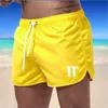 Herren-Shorts, Herren-Bademode, kurze, schnell trocknende Strand-Shorts, sexy Badeanzug, Sommer-Badehose zum Baden, Freizeithose, Sunga Surf, Volleyball, 230703