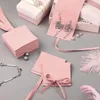 Present Wrap 30 PCS Microfiber Jewelry Pouch 8 X CM Packaging Bag Luxury Small Bows Bow Tie For Armel 230701
