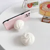 Dessin animé mignon cuit à la vapeur chignon élastique support de pincement Corée Grip Tok Support pour IPhone Xiaomi universel GripTok accessoires de téléphone portable L230619