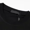メンズ Tシャツ デザイナートライアングル高級ブランド Tシャツ 赤文字男性女性カジュアルファッション衣類黒白 Tシャツ夏ラウンドネック半袖純粋な綿 BN
