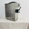 LINBOSS 商業ミニアイスクリームマシン超静かなシングルヘッドアイスクリーム製造機を備えた液晶パネルアイスクリームメーカー