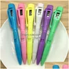 Ballpoint Pens Pen With Electronic Watch Student Officer Test Exam School Stationery Supplies Drop Delivery Office Business Industri Dhjay