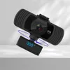Wsdcam HD 1080P Веб-камера 2K Компьютер ПК Веб-камера с микрофоном для прямой трансляции видеовызовов Конференц-работа Camaras Web PC2029295