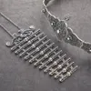 Navel Bell Button Rings March design women belt chain metal waistband jewelry long adjustable length wedding caftan dress belt with breastplate 230703