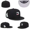 2023 Passform-Mützengrößen Passform-Mütze Baseball-Fußball Snapbacks Designer-Flachmütze Aktive, verstellbare Stickerei-Baumwollkappen Alle Team-Logos Outdoor-Sportarten Netzkappengrößen 7–8