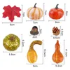 50pcs mousse artificielle Pumpkin Automne Simulation accessoires