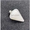 Charms Natural Crystal Stones Cone Tiger Eye Black Onyx Rose Quartz Stone Charm Beads Pendants For Jewelry Making Drop Delivery Find Dhzit