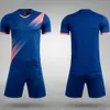 Camisas ao ar livre personalizadas masculinas femininas infantis conjuntos de camisa de futebol sublimação em branco manga curta infantil masculino impressão de secagem rápida uniforme de futebol terno 230703