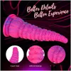 Altri articoli di bellezza per la salute Dildo / Dong Sile Polpo Tentacolo Enorme animale Colorf Mostro Prostata Mas Butt plug anale Giocattolo per donne Dh4Vd