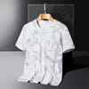 Men's Tracksuits Quick Dry Sport T Shirt Men'S 2023 Short Sleeves Summer Casual White Plus OverSize 6XL 7XL 8XL 9XL Top Tees GYM Tshirt Clothes 230703