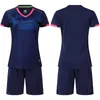 Açık Gömlek Futbol Gömlek Kadın Futbol Formaları Set Kadın Koşu Koşu Egzersizleri Kızlar Boş Takım Kitleri Spor Giyim Giysileri Baskı 230703