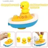 Bébé Jouets De Bain pour Enfants Électrique Canard Sucker Jouets De Bain Pulvérisation D'eau Jouets pour Enfants Bébé Douche Piscine Baignoire Jouet Arroseur Bébé Jouet L230518