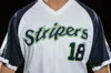 Maglia Gwinnett Stripers Jersey 100% doppia cucitura ricamo V maglie da baseball personalizzate per uomo e donna di alta qualità