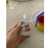 Dernière verre clair narguilé brûleur à mazout bouteille bong eau barboteur fumer tuyau Rigs outil accessoires