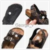 Sandalen Kruleepo 2023 Kinder Sommer Kork Holz Clogs Sandalen Schuhe Baby Mädchen Kinder Jungen Outdoor Täglichen Straße Strand Alias Hausschuhe J230703