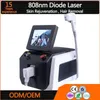 Instrumento de depilação com cabo LCD ajustável 3 comprimentos de onda 2.000 W Laser de diodo 808NM de alta energia