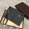 Louls Vutt Männer Handtasche Lange Leder Handtasche Herren Reißverschluss großer Kapazität Wallet Wallet Unisex Frauen Männer Clutch Messenger Taschen Handb WEFP