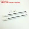 2pcs/lots thick aluminum 0.5M LED track rail,Track light rail connectors,Universal rails,aluminum track,lighting fixtures,2-wire