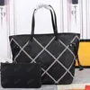 Tote Bag Totes Bags Desinger Handbag Handbags Women Lady Luxo Couro Damier Em Relevo Moda Estilo Clássico