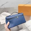 Luxury Loro Lunch Box Borse da sera Womens PIANA Lychee Pattern High-end Leather Lp Borsa a tracolla semplice Lady Gift 230703