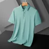 Men s Polos Men T Shirt Polo Cool Stretch Thin Oversized 5XL 6XL 7XL Plus Size 2023 Breathable Lapel Fashion Short Sleeve Summer Male 230703