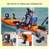 Fish Finder Fish Finder 45 Degrees Underwater Fishing Camera Fish Finder Wired Transducer Sensor Fishfinder Waterproof Monitor Lcd Fish Locator Boat Hkd230703