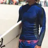 Neoprenanzüge Trockenanzüge Herrenmode Sonnenschutz Schnelltrocknende Badebekleidung Strand Langarm-T-Shirt Surf-Top Wassersport Tauchanzug 230701