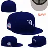 Newest Fitted hats Embroidery Snapbacks ball Designer Fit Flat Adult hat Adjustable Baseball football Caps All Team Logo Outdoor Sports Closed Mesh sun cap sizes 7-8