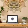 Other Home Decor Lotus Vinyl Sticker Lotus Flower Decor Decals Style Yoga Meditating Sticker Living Room Poster R230630