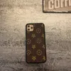 Men Designer Leather Phone Factions for iPhone 13 Pro Max 12 Mini 11 XS XR x 8 7 Plus Case Full Full Shell