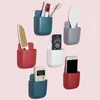 1 Pcs Hanging Cell Phone Holder Charger Adapter Folding Wall Charging Holder For Xiaomi Iphone Mobile Phone Accessories