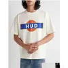 الرجال زائد Tees Polos 23ss قصيرة الأكمام الأزياء Tee Size USA Summer Vintage Racer Logo T Shirt High Street Europe Men Uni T Dhbud