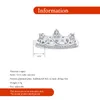 Anelli corona con zirconi cubici moda donna Anelli regolabili placcati oro rosa/platino Gioielli firmati Anello con diamanti imitazione