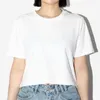 T-shirts pour hommes YIZUO ALTR été T-shirt femme court couleur unie Y2K sexy haut tricoté respirant style décontracté à manches courtes lâche 230701