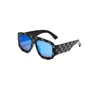 Occhiali da sole grandi di marca per donna occhiali da sole firmati resistenti ai raggi UV da esterno per uomo occhiali UV400 accessori alla moda con scatola