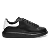 Designer Woman Shoe en cuir lacet up masculin plateforme de mode baskets surdimensionnées blancs noirs hommes femmes luxe velours en daim chaussures décontractées chaussures de espadrilles 35-45