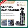 جديد S6 Nano Ceramic Car Coating التفاصيل السريعة حماية رذاذ من الشمعات المانع الطلاء