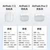 AirPods 2 Pro AirPod 3 PRO2 헤드폰 액세서리 TPU 솔리드 실리콘 귀여운 보호 이어폰 커버 애플 무선 충전 상자 충격 방지 케이스