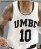 كرة السلة الكلية ترتدي 5 دارنيل روجرز قمصان Umbc Retrievers كرة السلة Jersey NCAA النهائي أربعة قمصان Jairus Lyles Joe Sherburne Brian Hodges Jay Greene