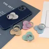 Anillo de dedo Soporte para teléfono móvil Soporte en forma de corazón Para teléfonos accesorios de soporte de agarre teléfono celular teléfono inteligente teléfono celular L230619