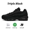 OG 95s Mens Outdoor Running Shoes 95 women sneakers Triple Black White Neon Crystal Blue Solar Red Bordeaux Sports Trainers size 36-46