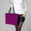 Avondtassen Zwart Roze Houndstooth Handtassen Vrouwelijke Retro Print Tote Bag Moderne Zakelijke Schouder Grafisch Ontwerp PU Leer Shopper