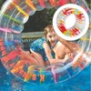 Colete salva-vidas boia crianças mesa colorida roda d'água rolo flutuador bola gigante de 39 polegadas para meninos e meninas brinquedos de piscina grama jogando hkd230703